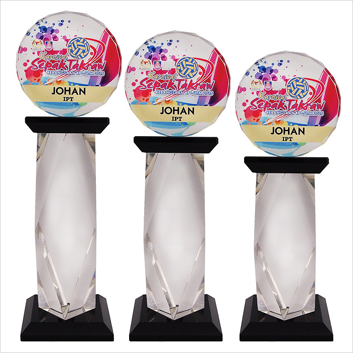 8298 - Exclusive Crystal Glass Awards