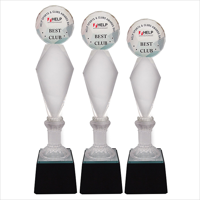 8297 - Exclusive Crystal Glass Awards