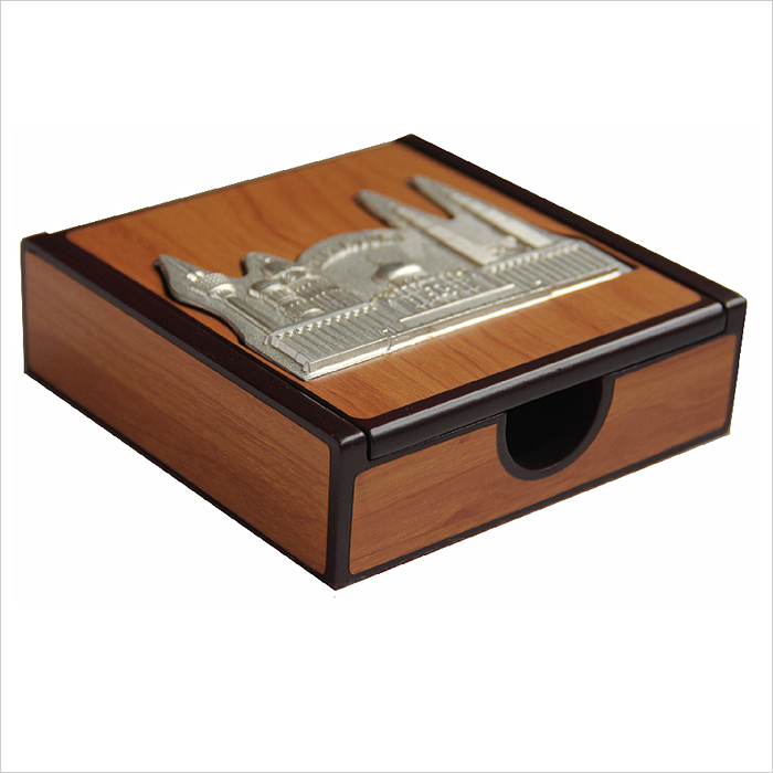 PW 008 - Wooden Memo Holder