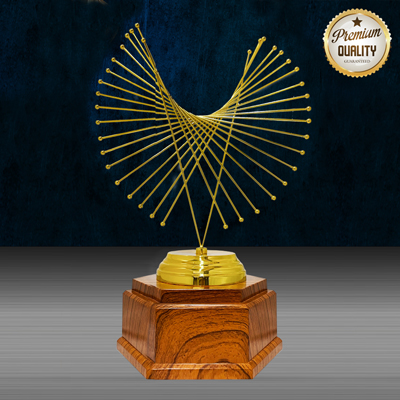 WS6214 - Exclusive White Silver Trophy