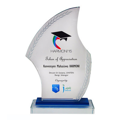 3058 - Exclusive Crystal Star Plaque