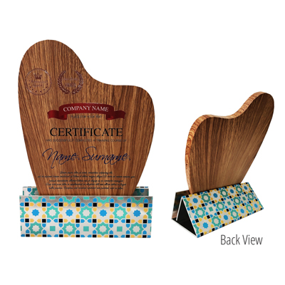 7452 - Modern Wooden Plaque