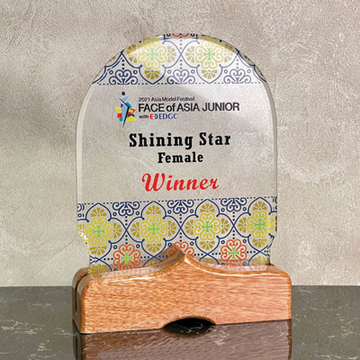 3124 - Exclusive Crystal Plaque