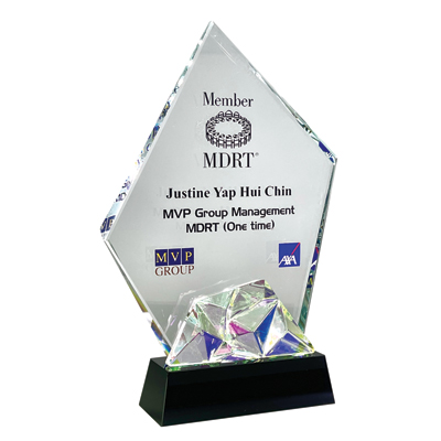 3131 - Exclusive Crystal Plaque