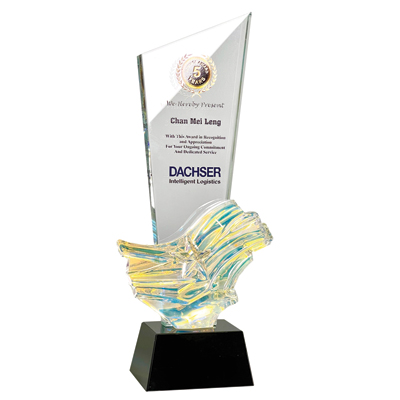 3132 - Exclusive Crystal Plaque