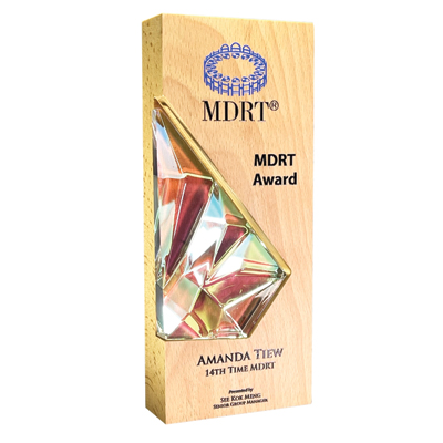 3144 - Exclusive Crystal Plaque