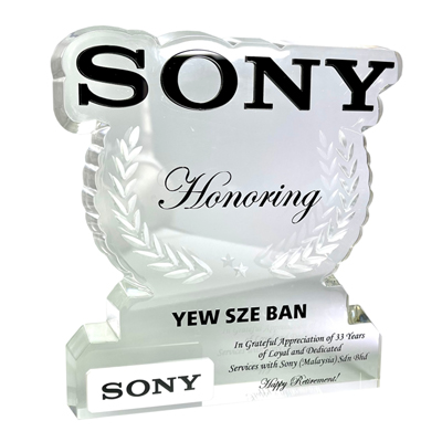 5154 - Acrylic Plaque