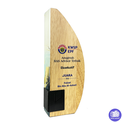 7536 - Wooden Trophy