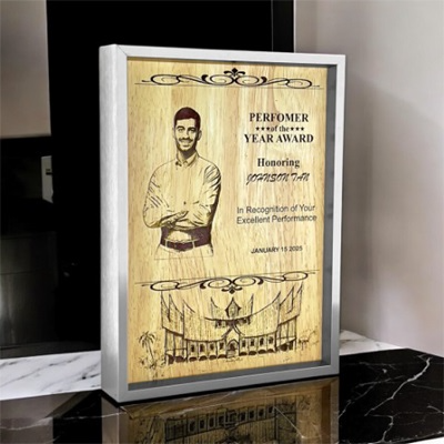 7738 - Wooden Frame Award