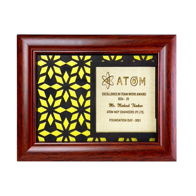 7726 - Wooden Frame Award