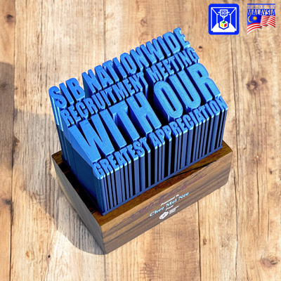 3D 35 - 3D Printed Custom Award