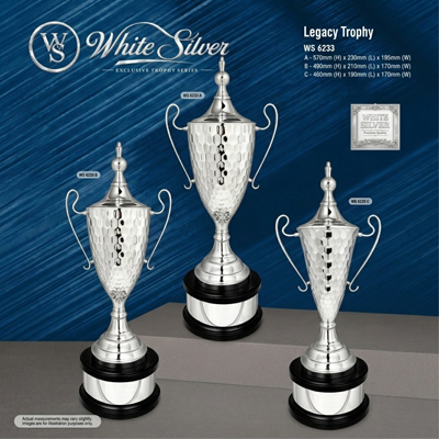 WS6233 - White Silver Trophy