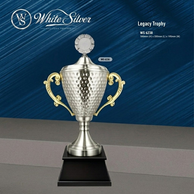 WS6238 - White Silver Trophy
