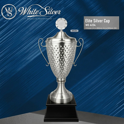 WS6224 - White Silver Trophy