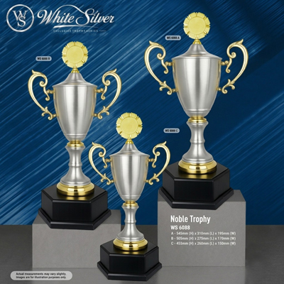 WS6088 - White Silver Trophy